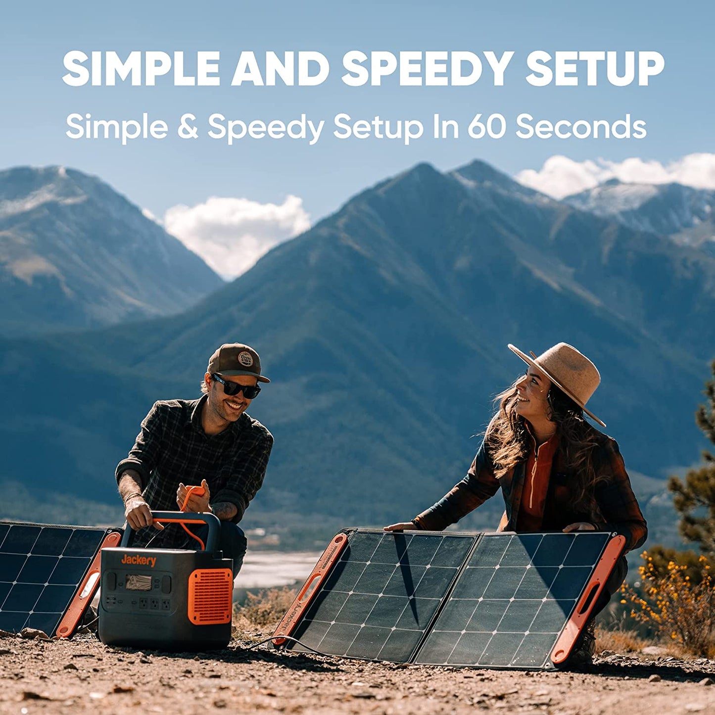 Jackery SolarSaga 100W Portable Solar Panel for Explorer...