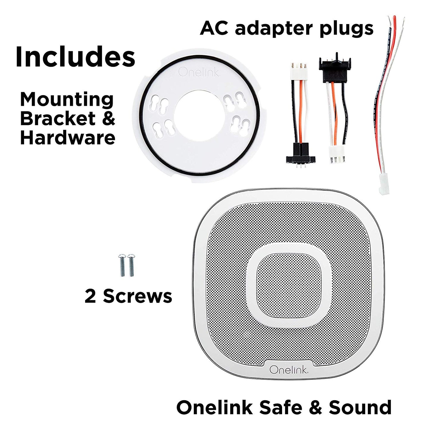 Alexa Enabled Smoke Detector and Carbon Monoxide Alarm with Onelink