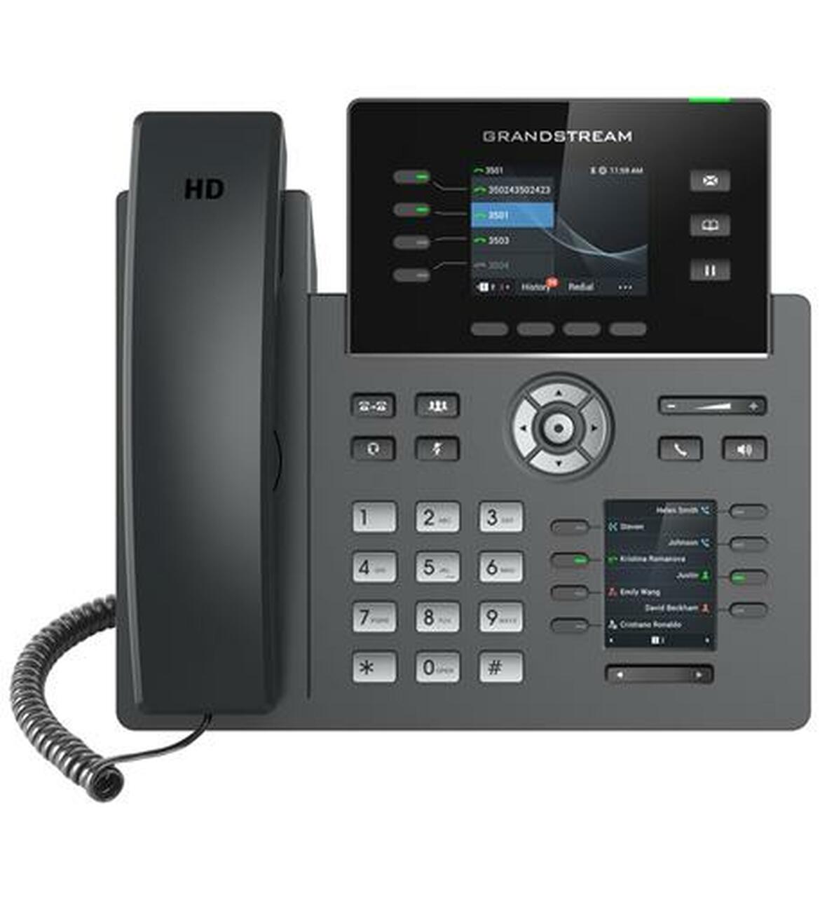 Grandstream GRP2614 Carrier-Grade IP Phone POE Dual LCD