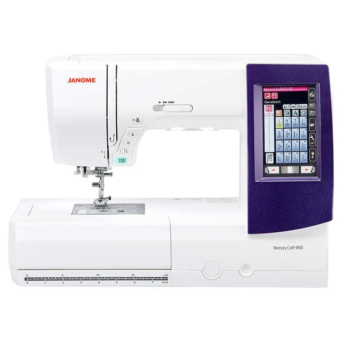 Janome Memory Craft 9850 Sewing & Embroidery Machine