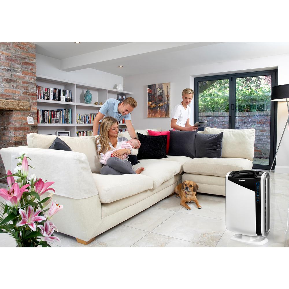 AeraMax DX95 True HEPA Large Room Air Purifier 600 sq. ft. for Allergies,...