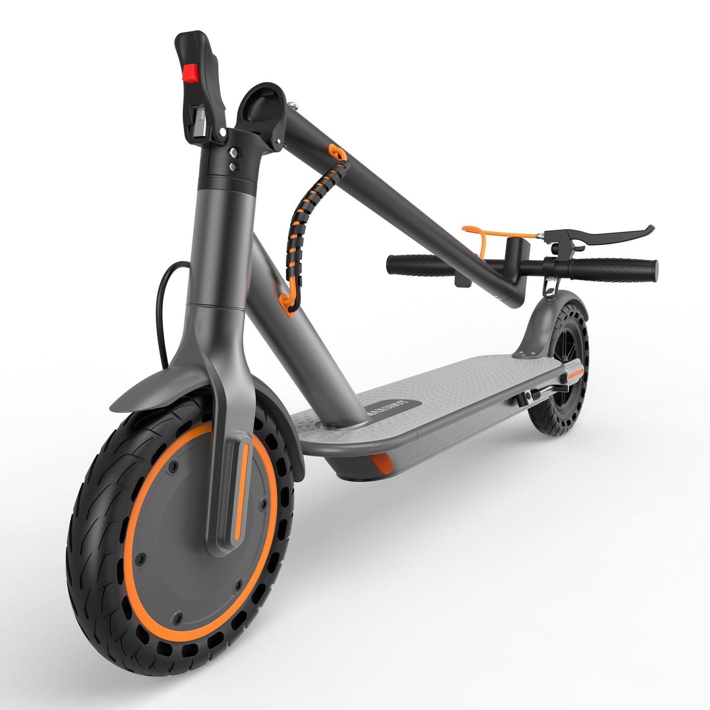 Maxshot Electric Scooter, 8.5" /10" /14" Tire, 16/19/22 Mph Top Speed, 12/16/21/27/28/49/50 Miles Long Range, Folding Escooter for Adults and Kids with Seat Bag, Dual Braking, Dual Suspension, App