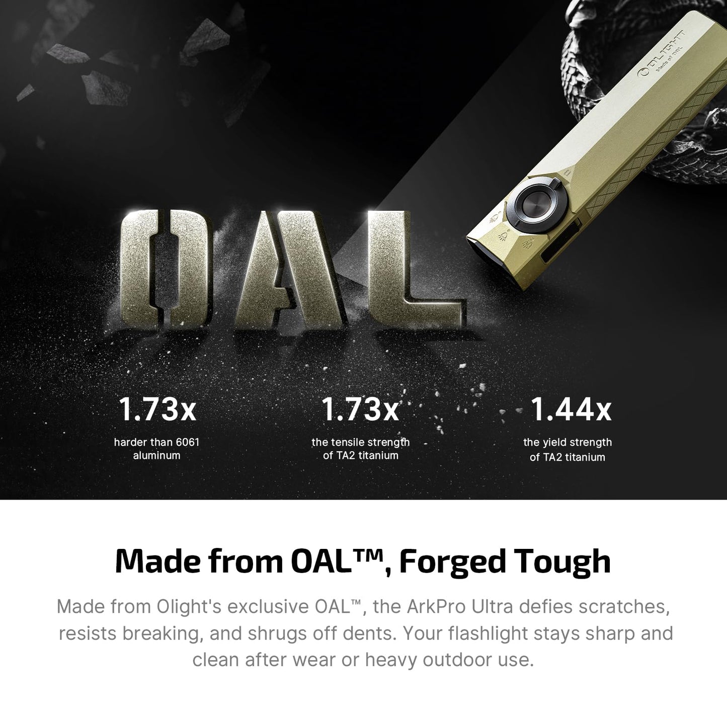 OLIGHT ArkPro Ultra Rechargeable Flat EDC Flashlight,1700Lumens,Onyx Black | Green Beam, UV Light, White LED, OAL, Pocket Flashlight, USB-C Magnetic, Work Light, Bright for Camping, Emergency, Outdoors