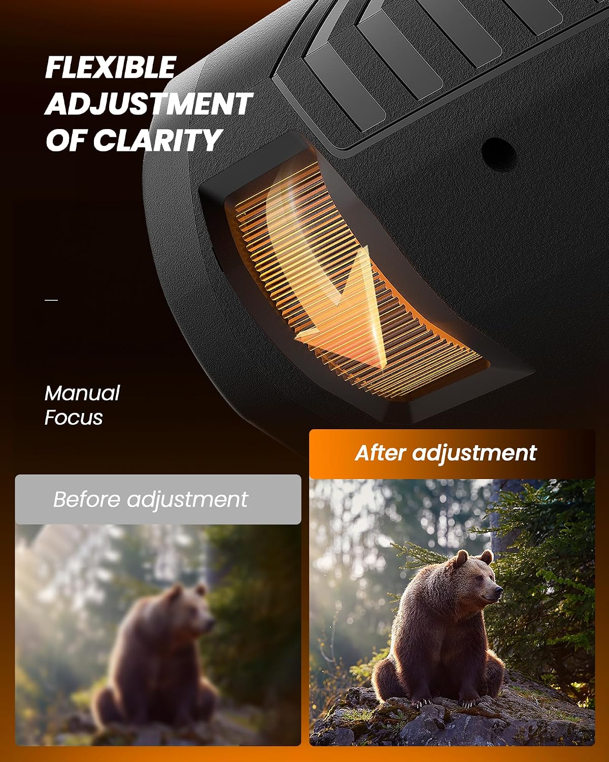 Night Vision Goggles, True 4K Night Vision Binoculars, Equipped with 50mm Objective Lens, 850nm IR, 3'' HD Screen 4000mAh Rechargeable Battery, Suit for Wildlife Watching and Camping