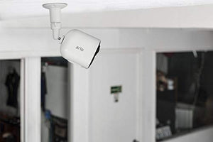 Wasserstein Adjustable Metal Wall Mount Compatible with Arlo Ultra, White
