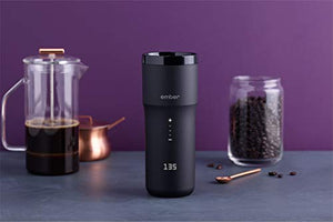 NEW Ember Temperature Control Travel Mug 2, 12 oz, 1 Count (Pack of 1), Black