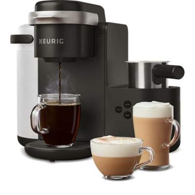 Keurig K-Cafe Coffee Maker, Single Serve K-Cup Pod Coffee, Dark Charcoal