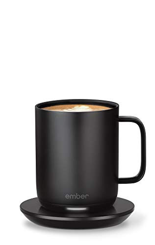 NEW Ember Temperature Control Smart Mug 2, 10 oz, 1 Count (Pack of 1), Black