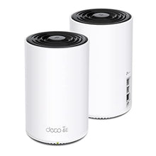 Load image into Gallery viewer, TP-Link Deco AXE5400 Tri-Band WiFi 6E Mesh System(Deco XE75 Black and White