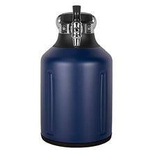 Load image into Gallery viewer, GrowlerWerks uKeg Go Carbonated Growler and Craft Beverage 128 oz, Midnight