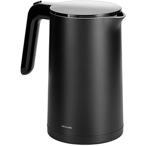 Zwilling Enfinigy Cool Touch Electric Kettle, Cordless Tea 1.5 L, Black