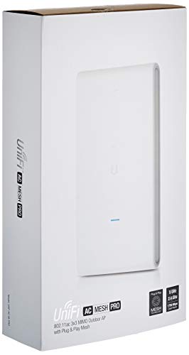 Ubiquiti Networks UAP-AC-M-PRO US UniFi AC Mesh Wide-Area Outdoor Dual-Band...