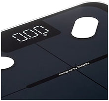 Load image into Gallery viewer, Etekcity Smart Scale for Body Weight, Accurate to 0.05lb 11 x 11 Inch, Black