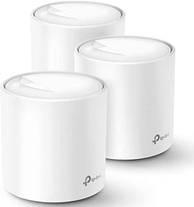 TP-Link Deco WiFi 6 Mesh System(Deco X20) - Covers up to 5800 Sq.Ft. , White