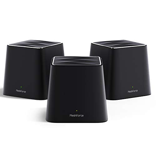 Meshforce M3s Mesh WiFi System (Midnight Black), Router for 3-Pack