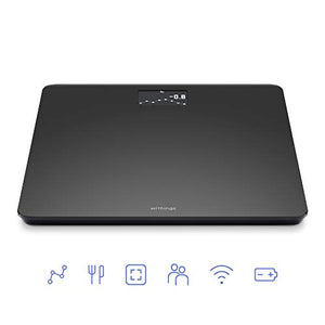 Withings Body Smart Weight & BMI Wi-Fi Digital 1 Count (Pack of 1), Black