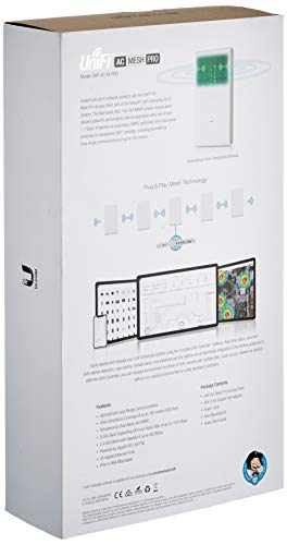 Ubiquiti Networks UAP-AC-M-PRO US UniFi AC Mesh Wide-Area Outdoor Dual-Band...