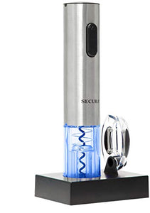 Secura Electric Wine Opener, Automatic Stainless Steel