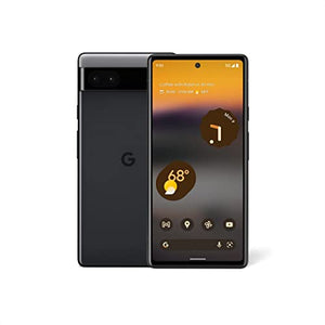 Google Pixel 6a - 5G Android Phone - Unlocked Smartphone with 12 Charcoal