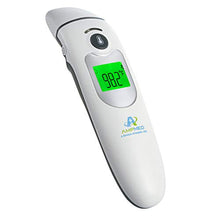 Load image into Gallery viewer, Amplim Contact/Non Contact Digital Forehead Thermometer small, Silver White