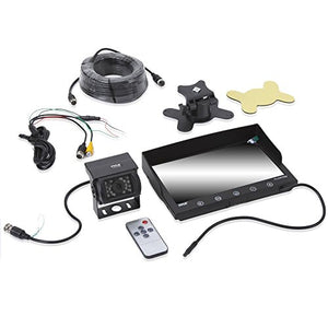 Upgraded 2017 Backup Rear View Car Truck Camera & Monitor 0 inches, Black