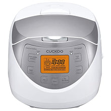 Load image into Gallery viewer, Cuckoo CR-0632F 6 Cup Micom Rice Cooker and Warmer, 10 Menu White/Silver