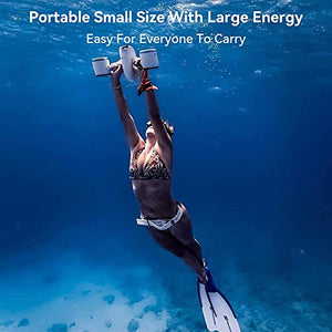 WINDEK SUBLUE WhiteShark Mix Underwater Scooter with Action Camera White