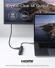 Load image into Gallery viewer, Anker USB C Hub Adapter, 5-in-1 C Adapter with 4K C to HDMI, Gray