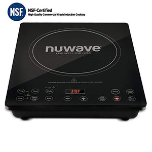 NUWAVE Pro Chef Induction Cooktop, NSF-Certified Pic Chef, Black