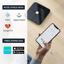 Load image into Gallery viewer, WYZE Smart Scale for Body Weight, Wireless Digital 1 Count (Pack of 1), Black