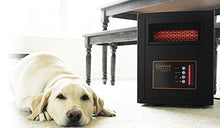 Load image into Gallery viewer, AirNmore Comfort Deluxe with Copper PTC, Infrared Space Heater Black