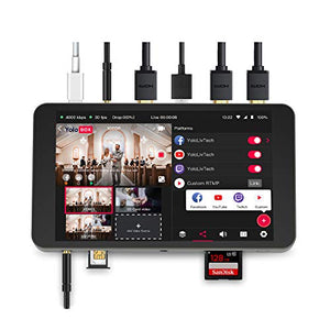 YOLOLIV YoloBox Portable Live Stream Studio Equipment 185*107*19.5mm, Gray