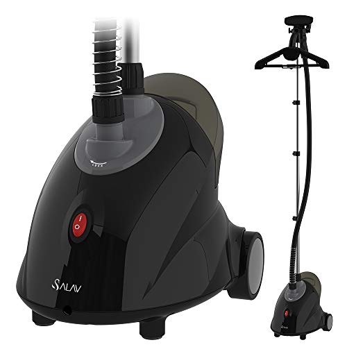 SALAV GS18-DJ Standing Garment Steamer 14.2 in x 11.4 x 65.0 in, Black