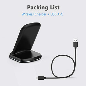Yootech Wireless Charger,Qi-Certified 10W Max Charging Stand,...