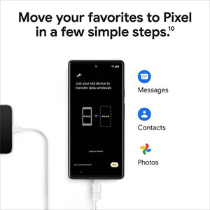 Google Pixel 6a - 5G Android Phone - Unlocked Smartphone with 12 Charcoal