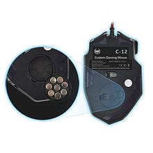 Load image into Gallery viewer, 12 Programmable Buttons C12 Gaming Mouse, AFUNTA Laser Double-Speed C12-Mouse