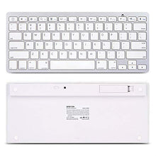Load image into Gallery viewer, OMOTON Ultra-Slim Bluetooth Keyboard Compatible with 2018 iPad Pro White
