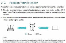 Load image into Gallery viewer, TP-Link AC2600 WiFi Extender(RE650), Up to 2600Mbps, Dual Band AC2600, white