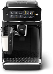 Philips 3200 Series Fully Automatic Espresso Machine w/ LatteGo, Black