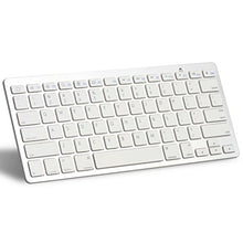 Load image into Gallery viewer, OMOTON Ultra-Slim Bluetooth Keyboard Compatible with 2018 iPad Pro White