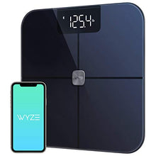 Load image into Gallery viewer, WYZE Smart Scale for Body Weight, Wireless Digital 1 Count (Pack of 1), Black