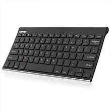 Load image into Gallery viewer, Bluetooth Keyboard, Arteck Stainless Steel Universal Portable Wireless Black