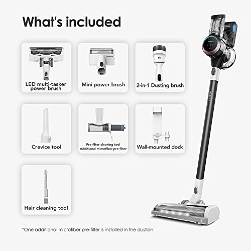 Tineco Pure ONE S11 Cordless Vacuum Cleaner, Smart PURE Grey, Gray