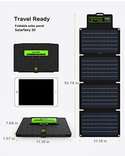 Load image into Gallery viewer, UPGRADE Topsolar SolarFairy 30 Foldable Solar Panel 30W Portable Battery...