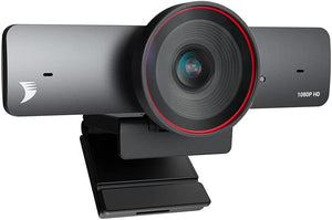 WyreStorm 1080P Webcam with Dual Microphones, ‎100° Wide-Angle, AI HD