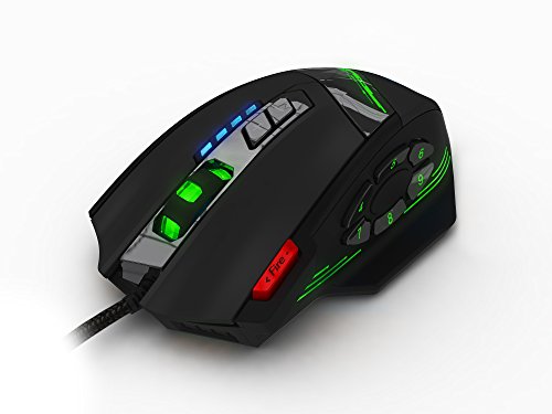 12 Programmable Buttons Zelotes C12 Gaming Mouse, AFUNTA Laser C12-Mouse