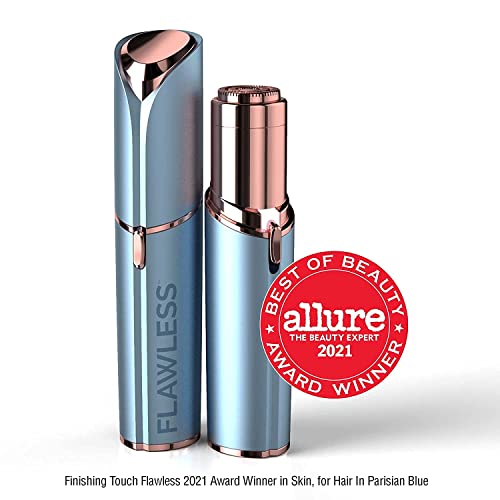 Finishing Touch Flawless Women's Painless Hair Remover 3 Piece Set, Rose Gold