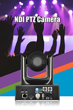 Load image into Gallery viewer, AVKANS NDI Camera, 20X Optical PTZ Camera with Simultaneous Black
