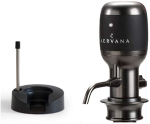 Aervana Select: Variable Electric Wine Aerator and Pourer / Charcoal