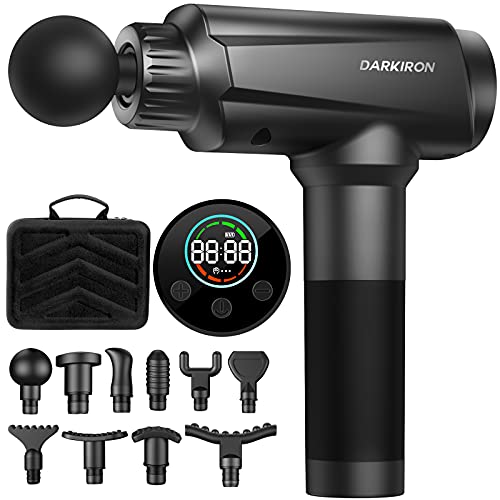 Massage Gun, Muscle Massager Gun Deep Tissue Percussion Black